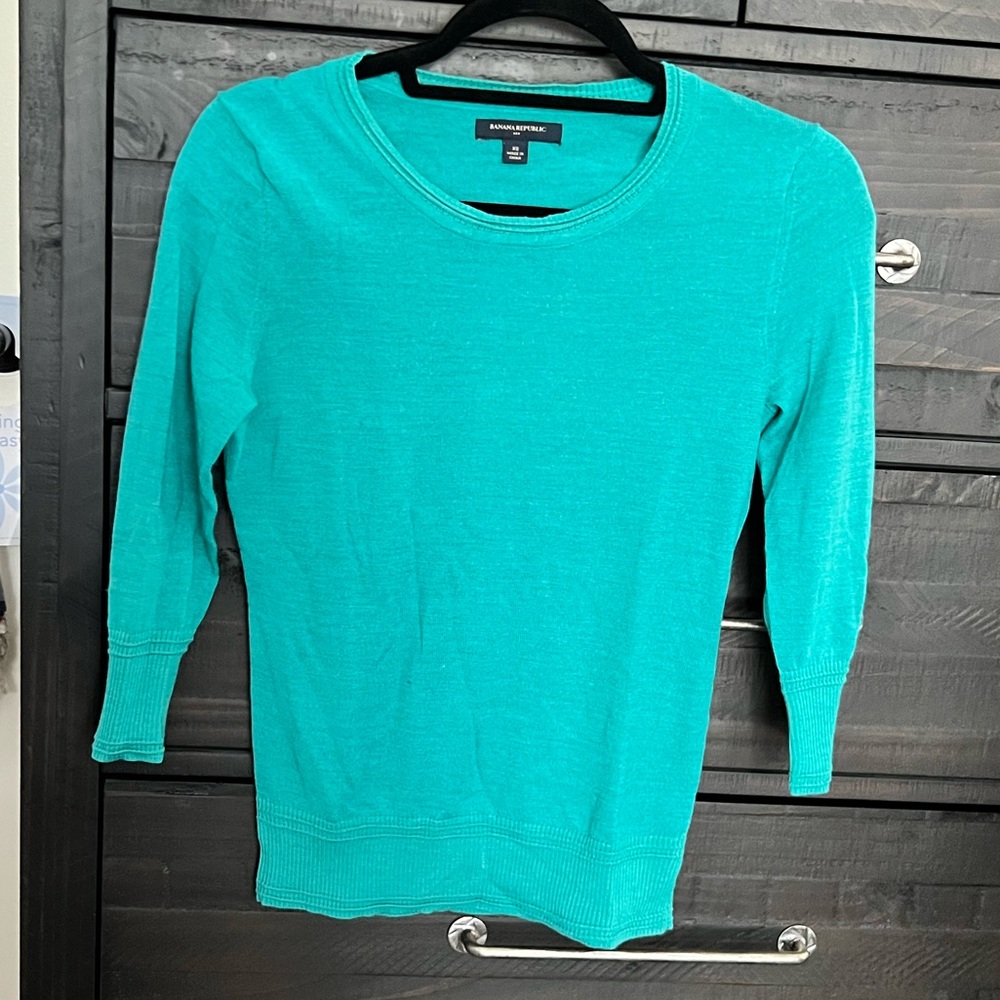 Banana Republic 3/4 Sweater. XS.